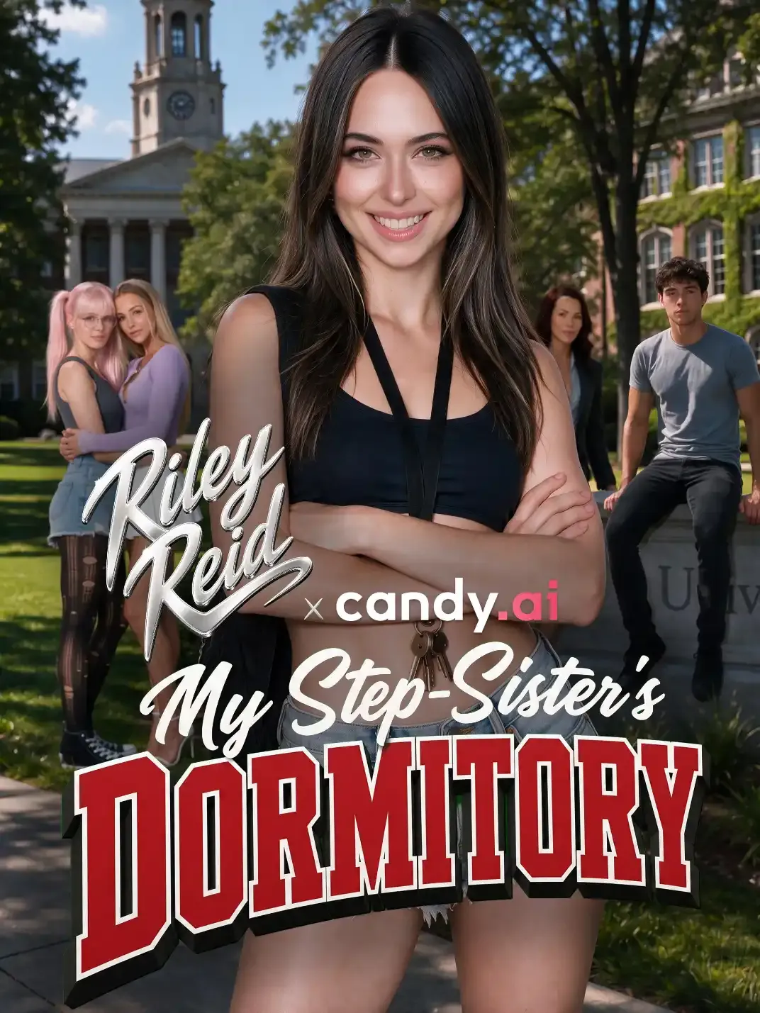 My Step-Sister's Dormitory Candy AI Shorts poster