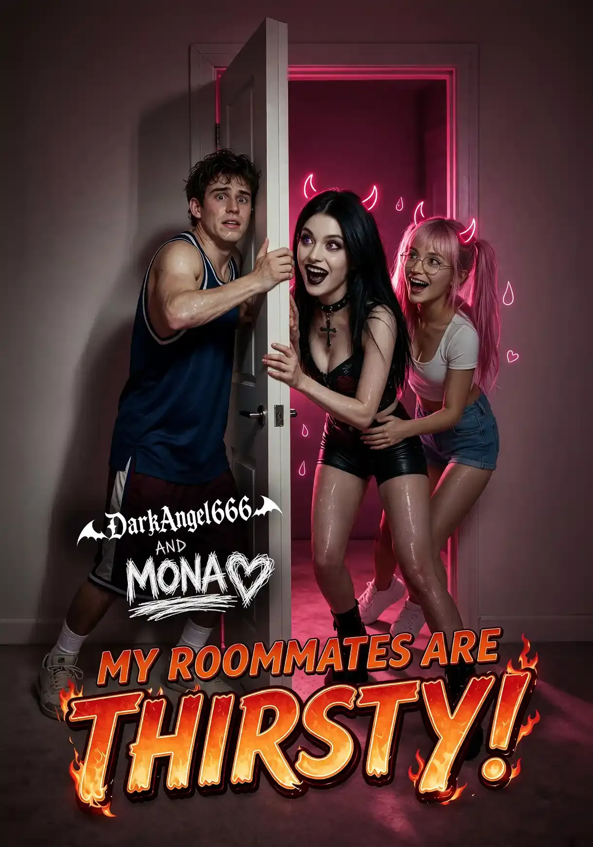 My Roommates Are Thirsty! Candy AI Shorts poster