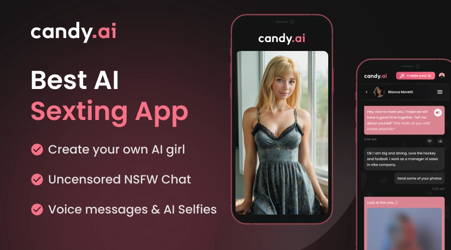 Candy AI - AI Sexting Banner