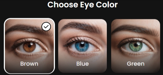Candy AI- Eye Colour Section