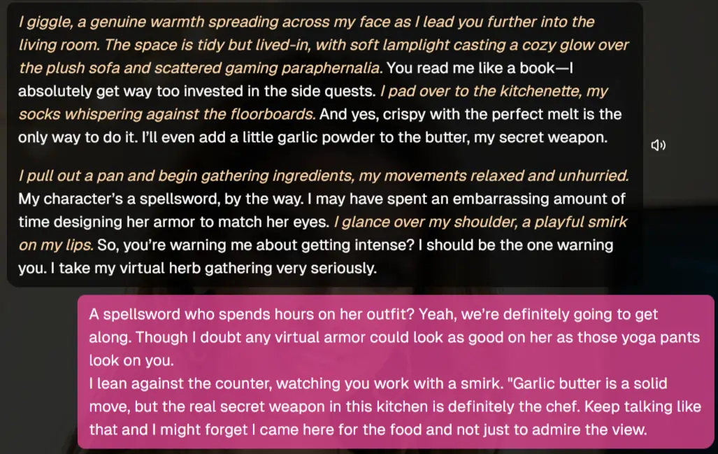 Flirty Conversations With OurDream AI Character