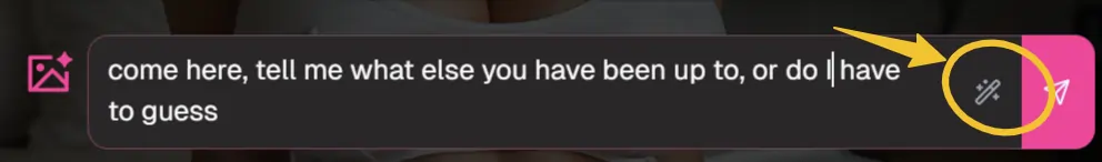 OurDream AI -AI Enhancer Button