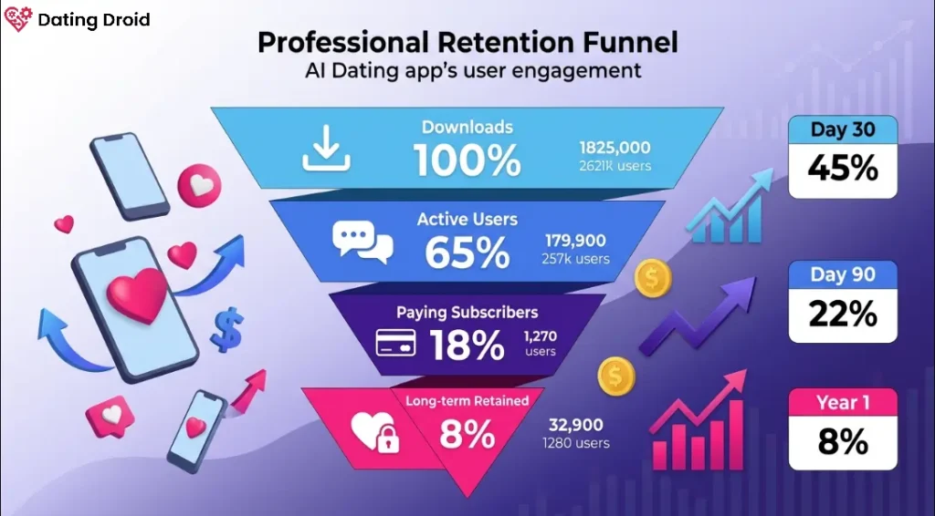 Professional Retention Funnel