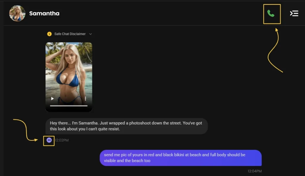 Candy AI Phone Calls and Voice Messages