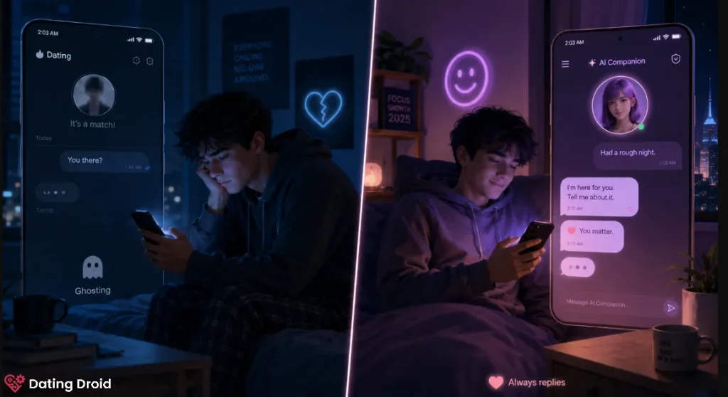 AI comfort beats ghosting
