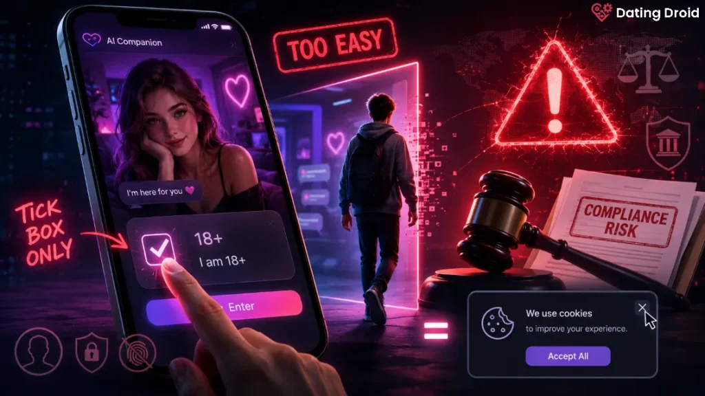 Age Tick-Box Compliance Risk in adult apps