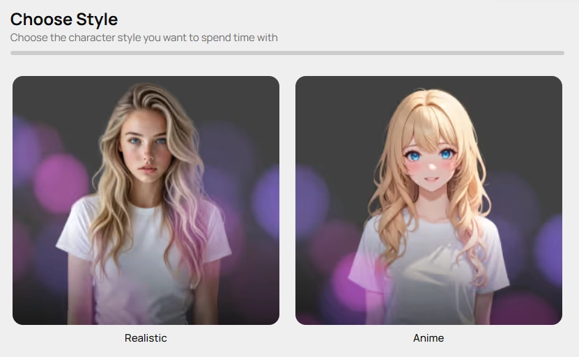Get-Harder.today Choose Your AI Character Style