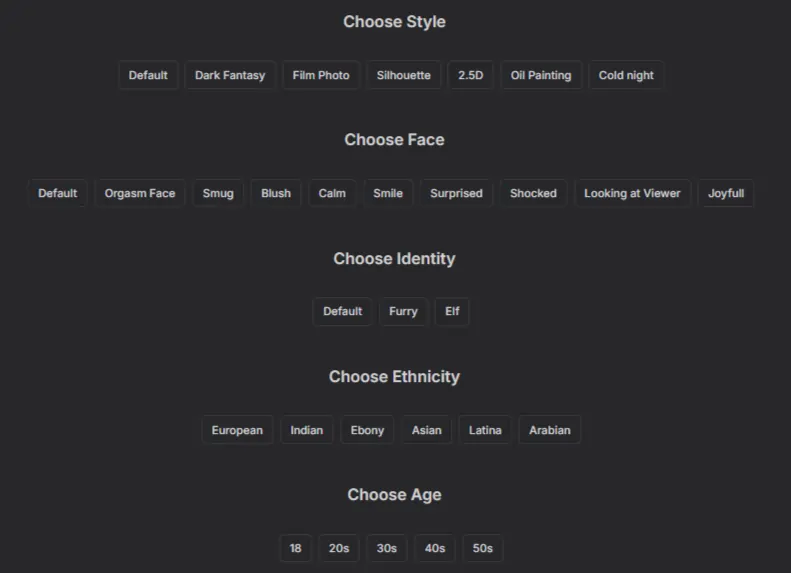 GirlfriendGPT AI Character Customomization