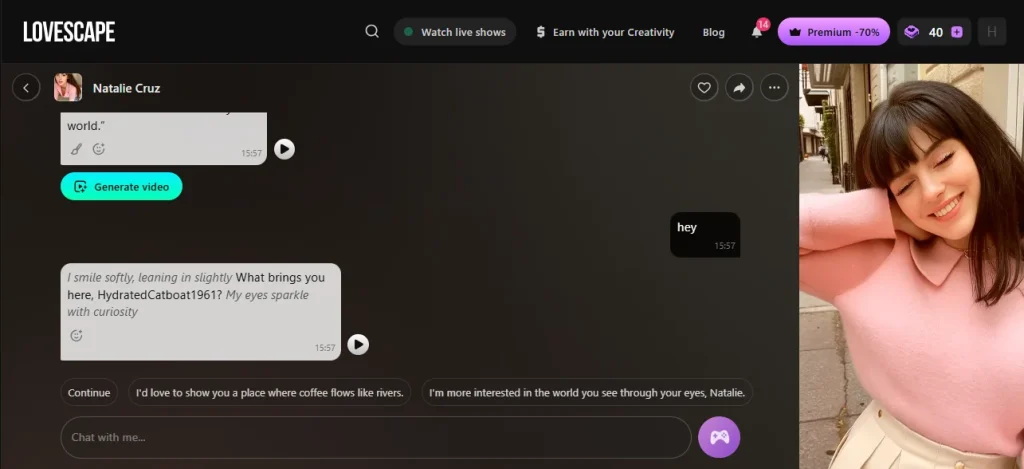 Lovescape AI - AI Chat