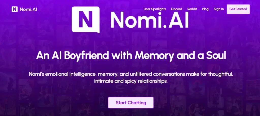 Nomi AI Boyfriend