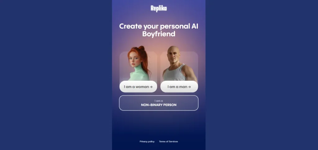 Replika Boyfriend