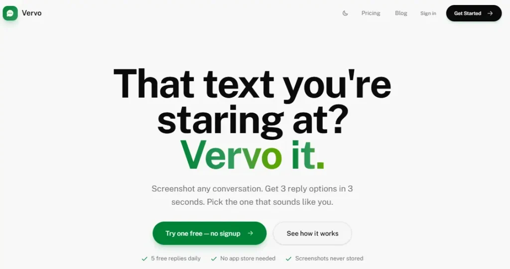 Vervo Texting Assistants