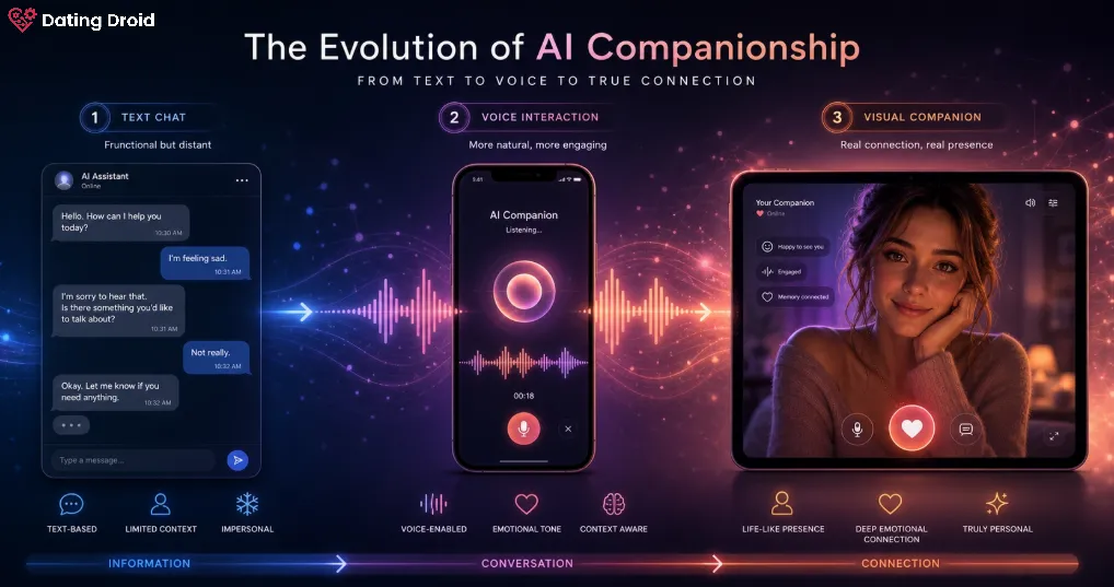 AI Companion Evolution in Voice and Video