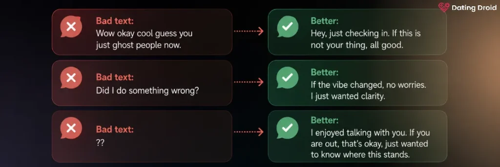 Bad vs Better Text