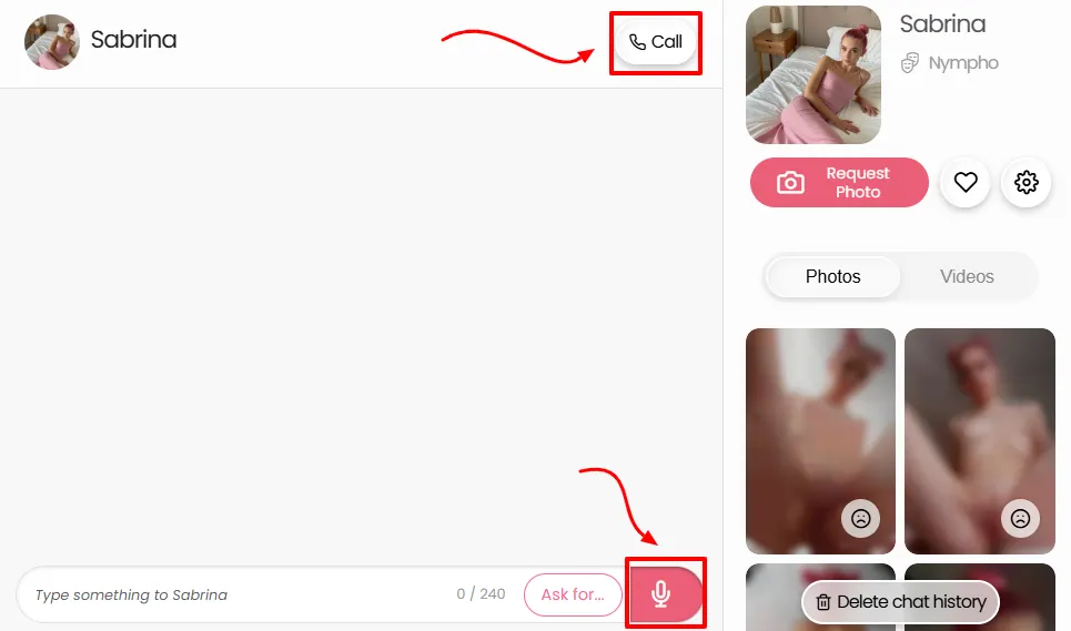 DreamGF AI Voice Call and Voice Message