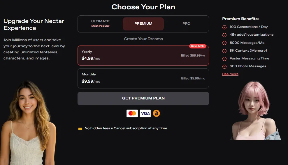 Nectar AI Pricing Plan