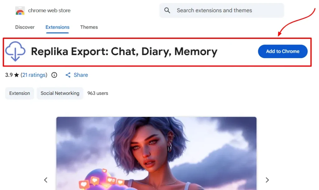 Replika Extension