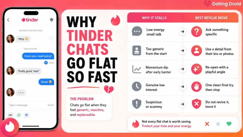 Why Tinder Chats Go Flat So Fast