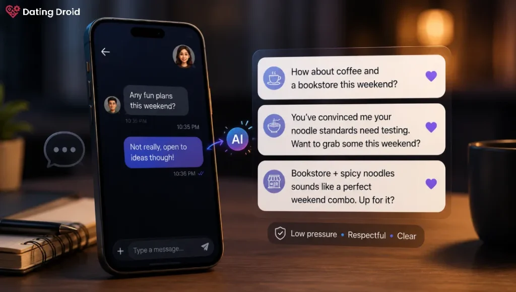 AI Date Invite Suggestions Chat