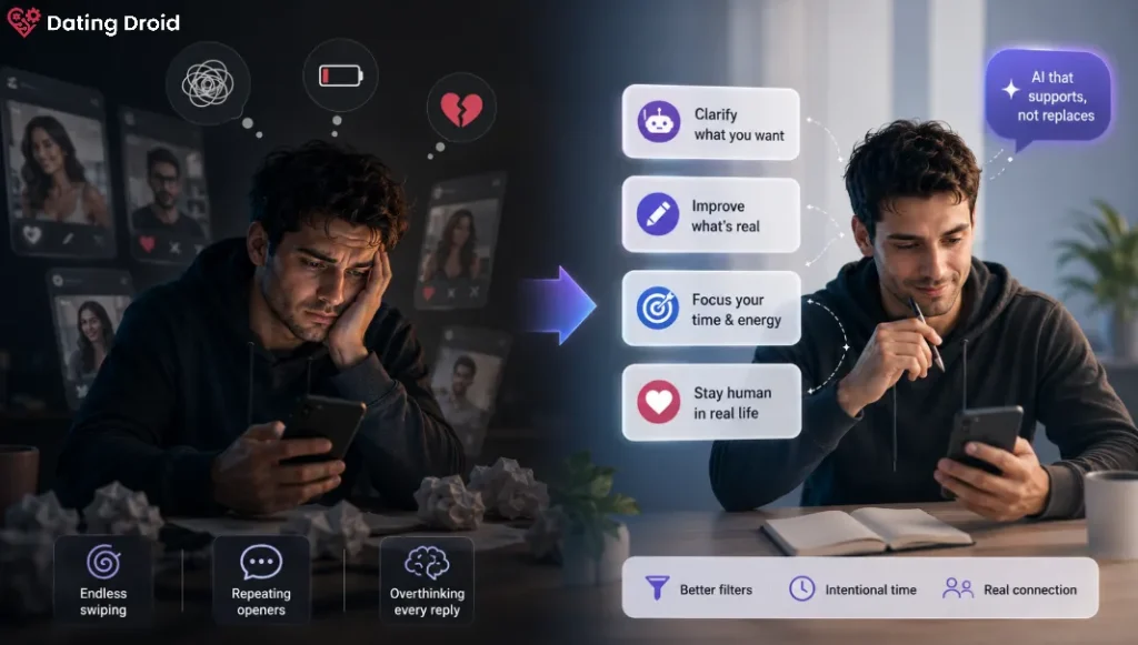 AI Dating Burnout vs Balance