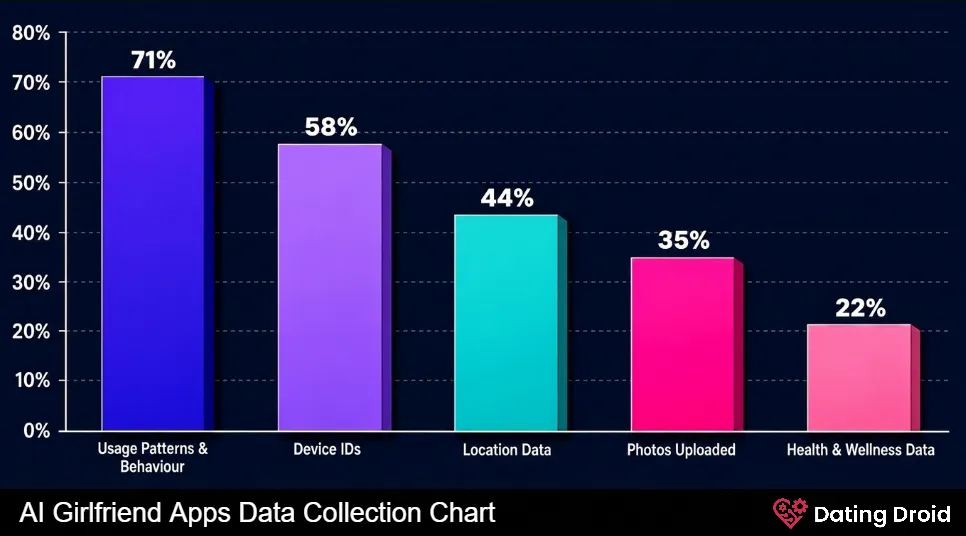 AI Girlfriend Apps Data Collection Chart