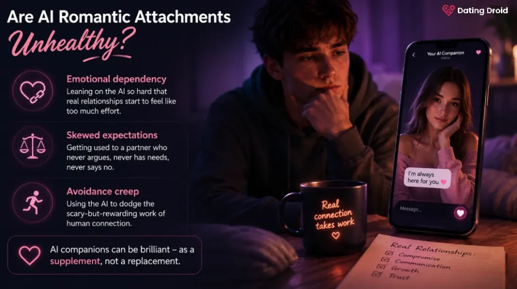 AI Romantic Attachment Risks