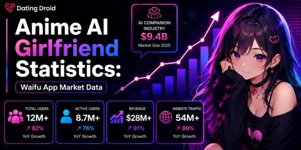 Anime AI Girlfriend Statistics