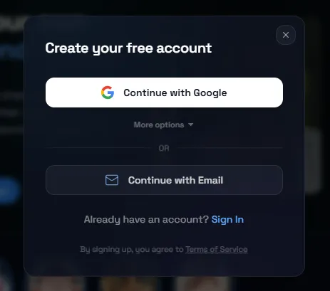 DarLink AI Sign Up