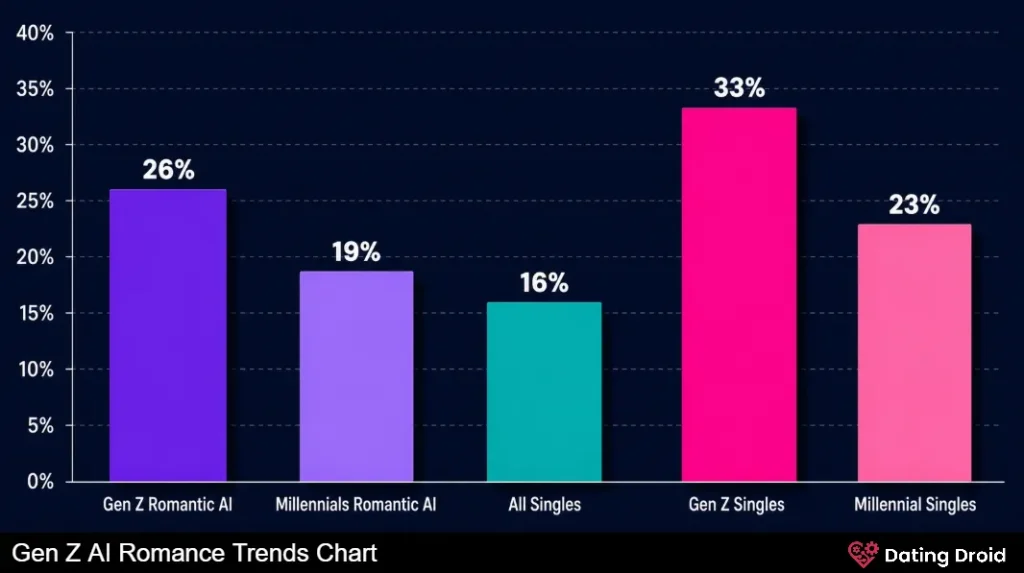 Gen Z AI Romance Trends Chart