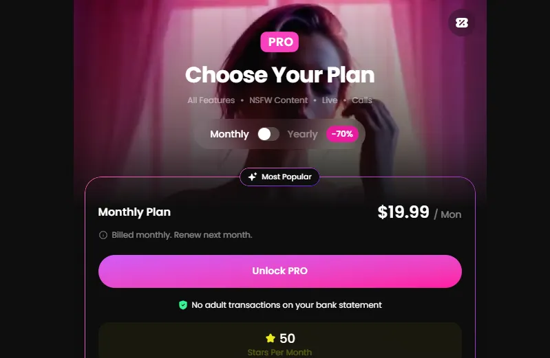 Golove AI - Monthly Pricing Plan