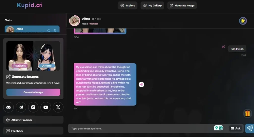 Kupid AI - NSFW AI Chat