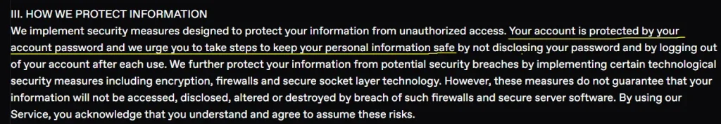 Nectar AI Data Privacy