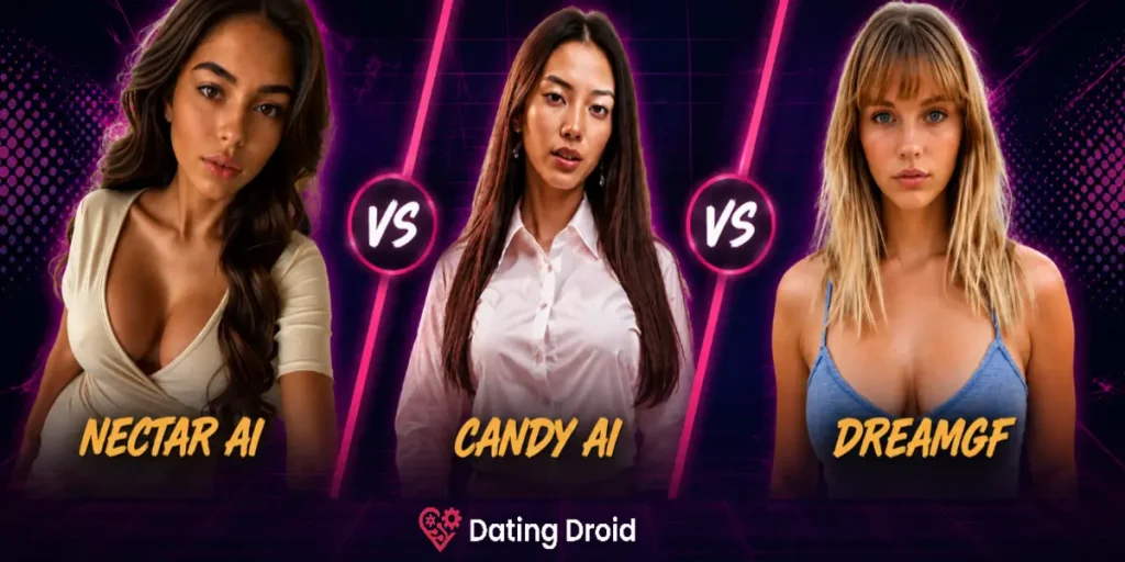 Nectar AI vs Candy AI vs DreamGF