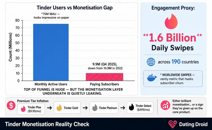 Tinder Monetisation Reality Check