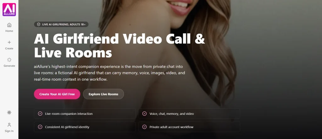 AI Allure Live Rooms