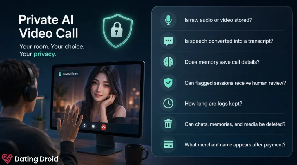Private AI Video Call Privacy