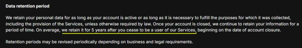 Tyan AI Data Privacy