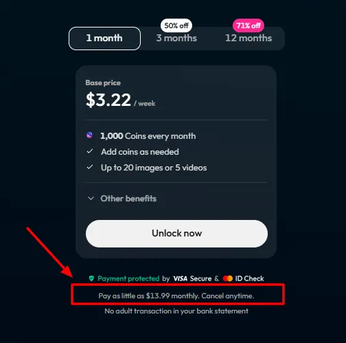 JOI AI Pricing Plans