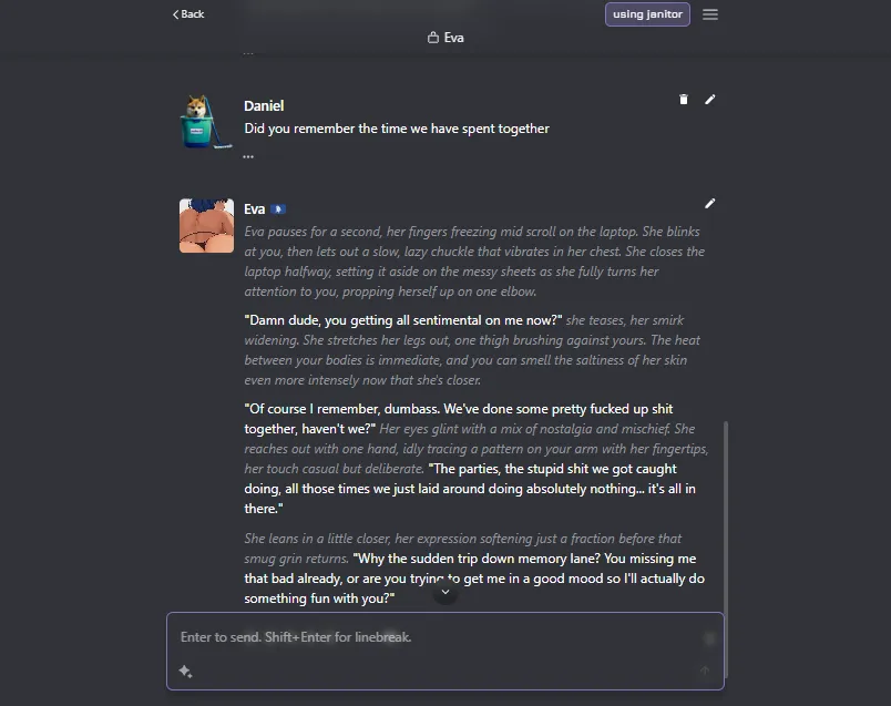Janitor AI - AI Companion Memory