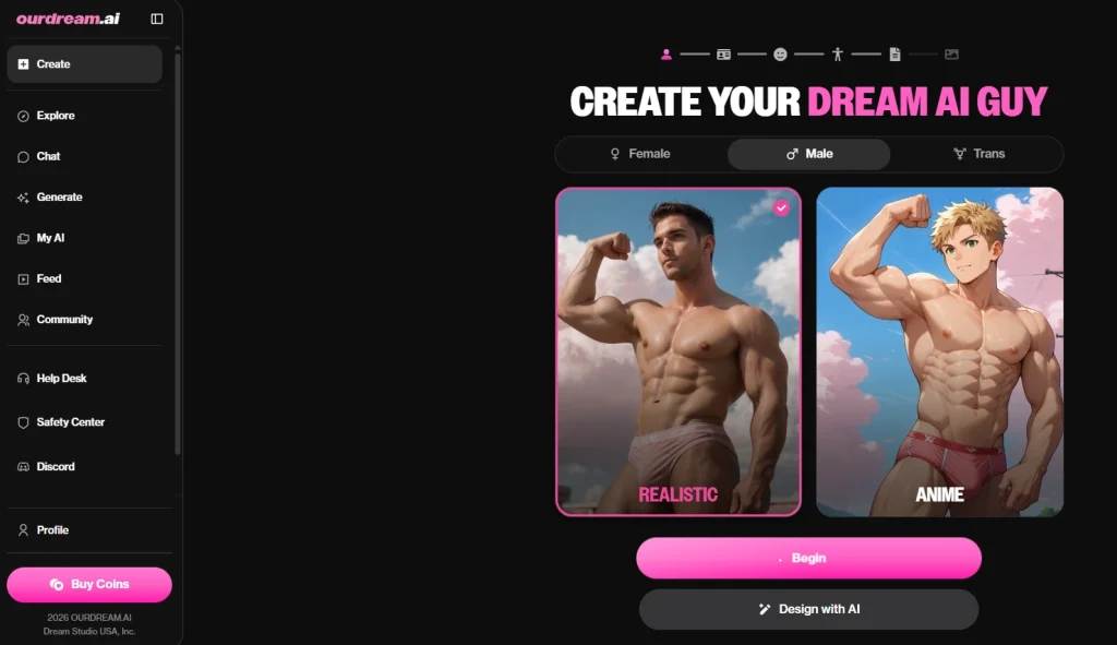 Ourdream AI - Create AI Boyfriend