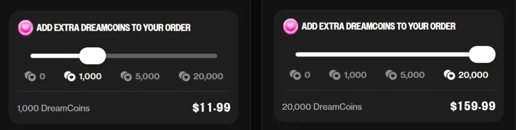 Ourdream AI - Dreamcoins Top Up