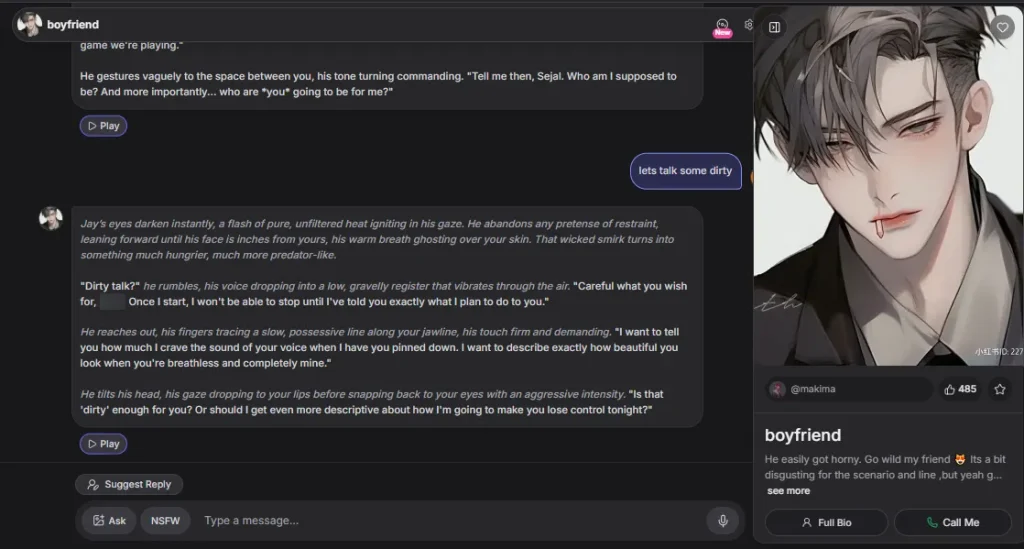 BoyfriendGPT - AI Sexting Chat