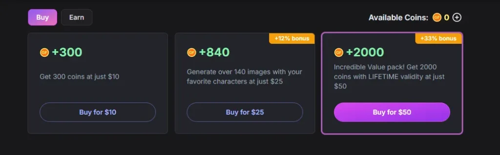 BoyfriendGPT Coins