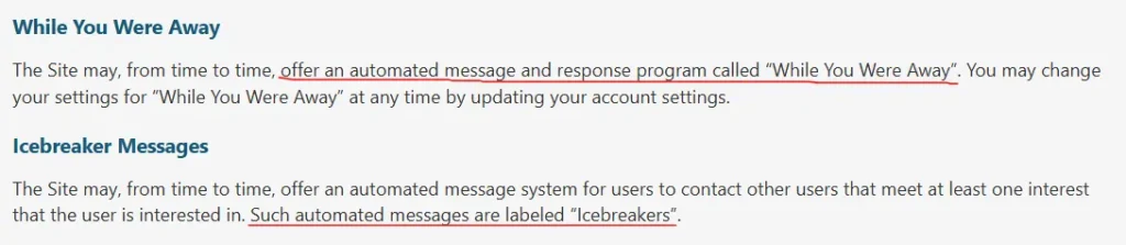 Fling - Automated Message Policy