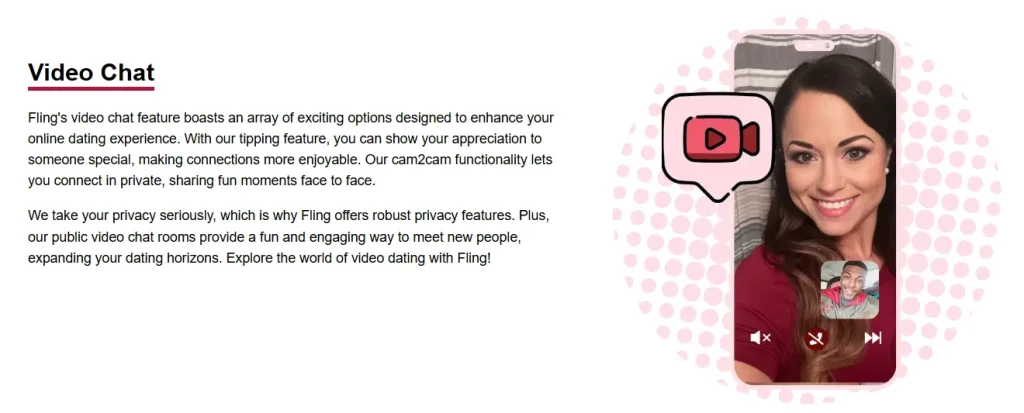 Fling - Video Chat Feature