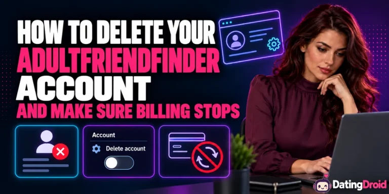 How to Delete Your AdultFriendFinder Account